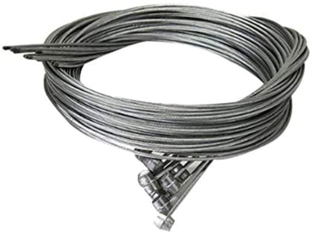 Linka hamulcowa ze stali nierdzewnej kabel wewnętrzny profesjonalny przewód hamulcowy kabel przerzutka do jazdy na rowerze rowerze rowerze roweru 10 szt. 1,85 m trwały