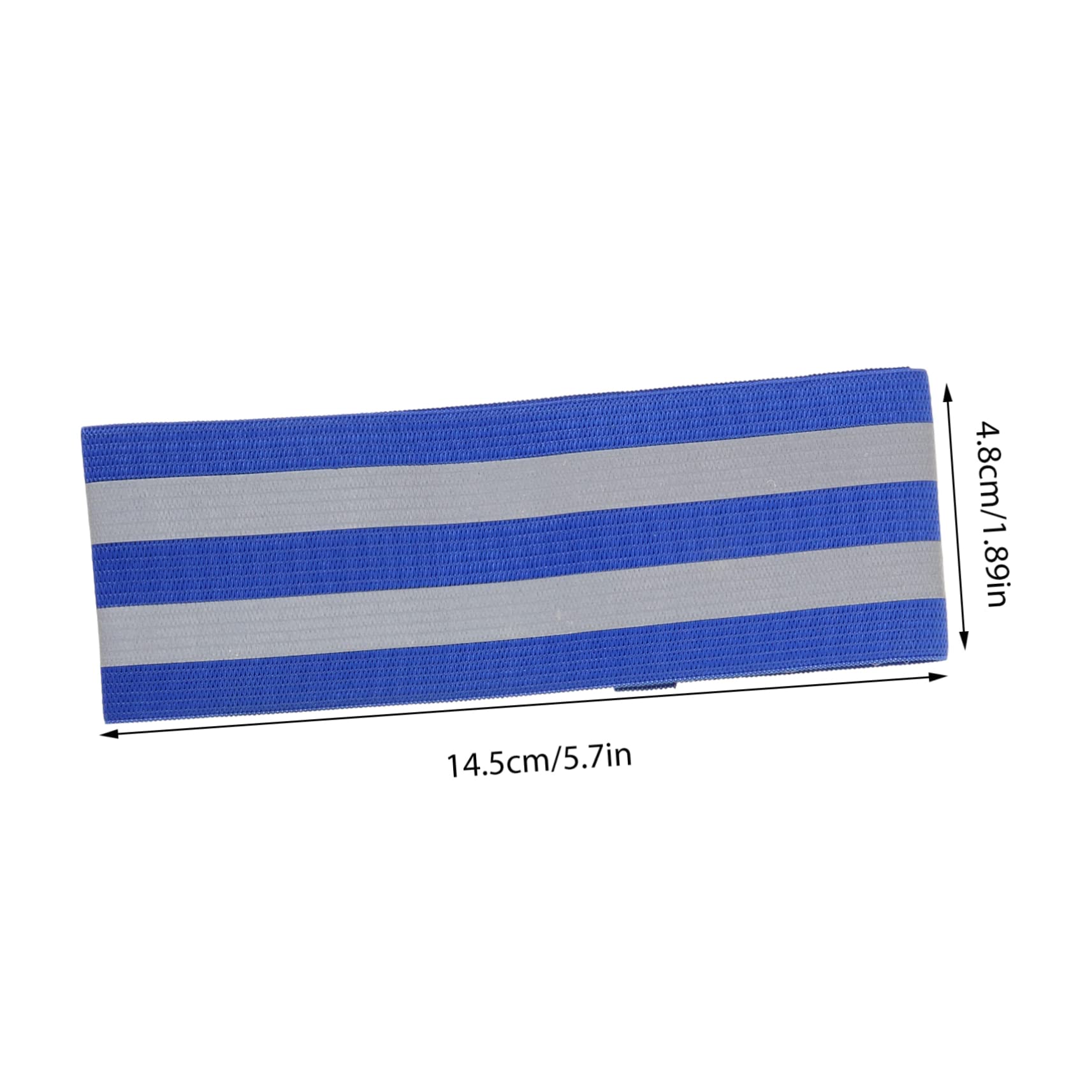 Yardwe 4Pairs Reflective Armbands for Night Running Gear High Visibility Reflective Bands for Jogging Cycling and Outdoor Activities Easy to Wear