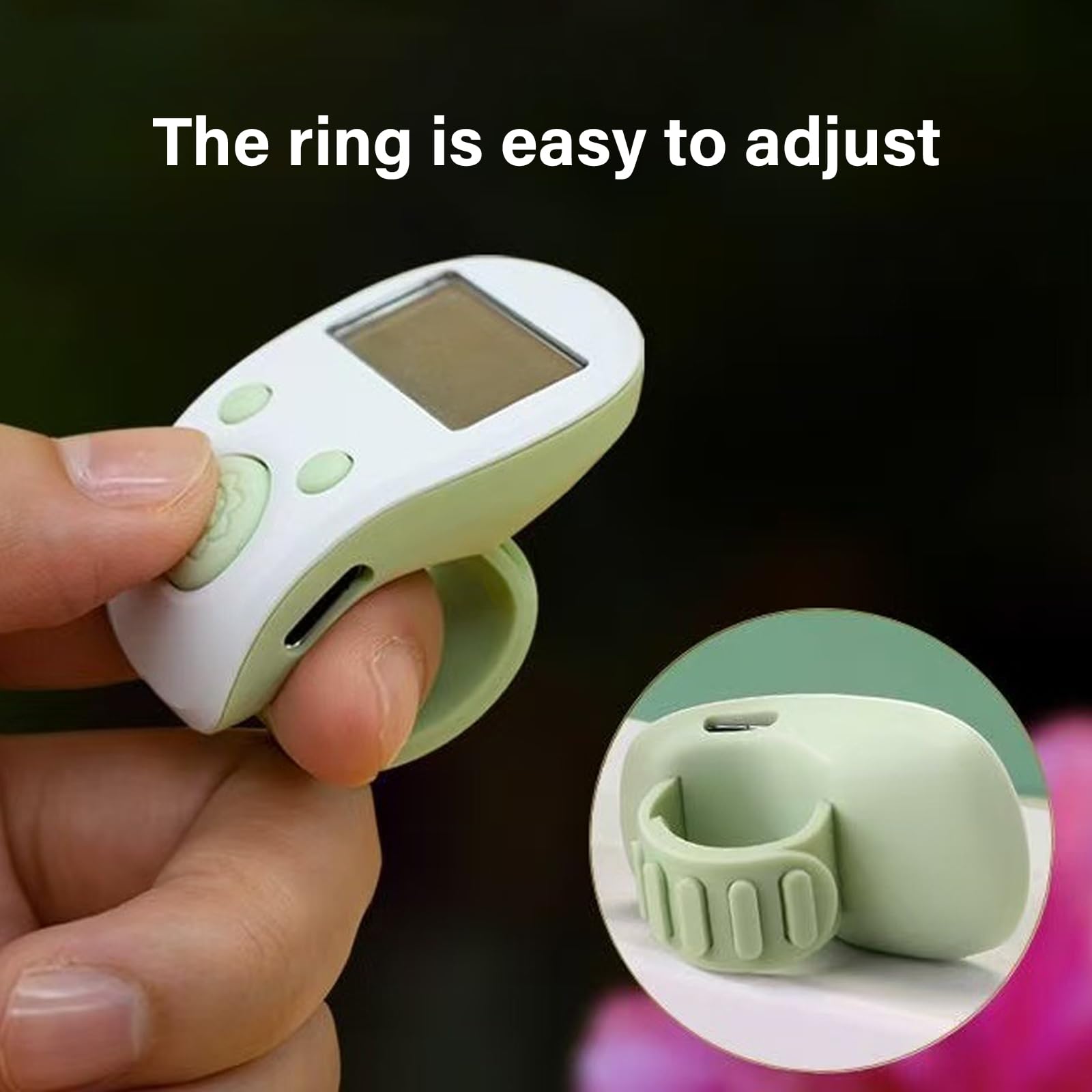 Amazon.co.jp: 縫製織りツールのためのフィンガーカウンター光る電動