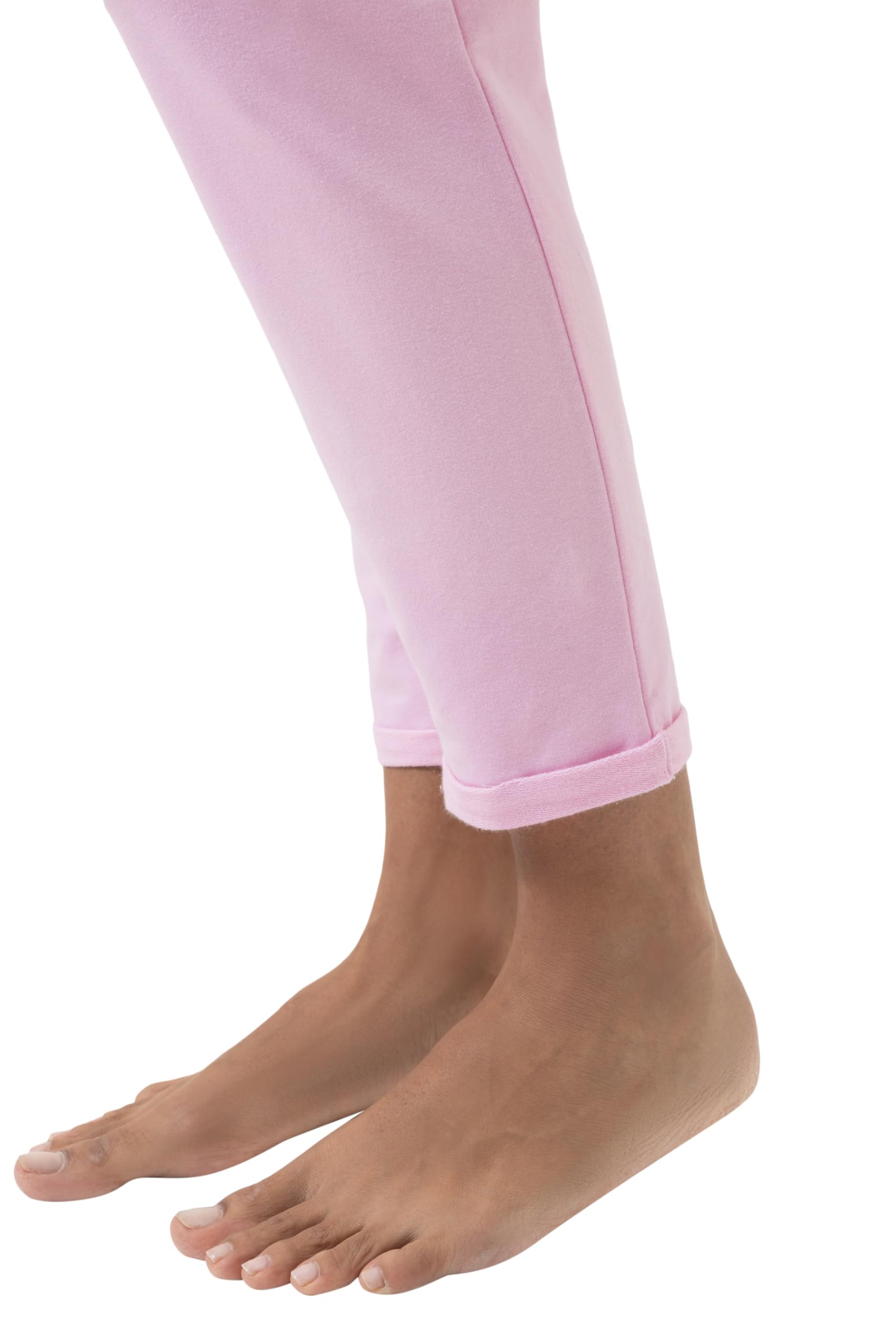 Mey Damen Hose knöchellang: Schmale Jogginghose, Knöchellang, Komfortbund mit Kordelzug, Mit seitlichen Taschen, Umgeschlagenes Bein, Serie Cozy Nights