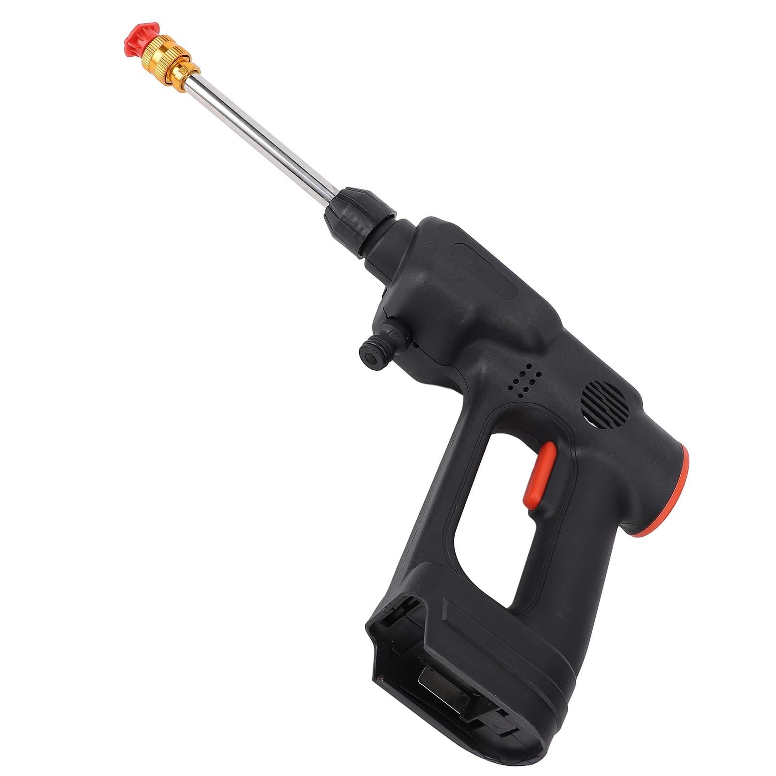 SEAFRONT Idropulitrice Senza Fili 900PSI Idropulitrice Portatile con Erogatore di Schiuma per Ugelli 6 in 1 Batteria 8888mAh per la Pulizia del Giardino Dell'auto (Spina europea)