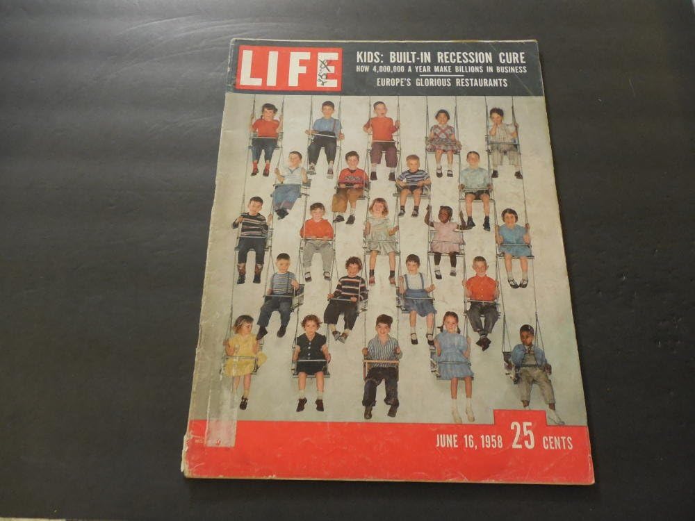 Life Jun 16 1958 Kids Recession Cure (Breeding Our Way To Prosperity