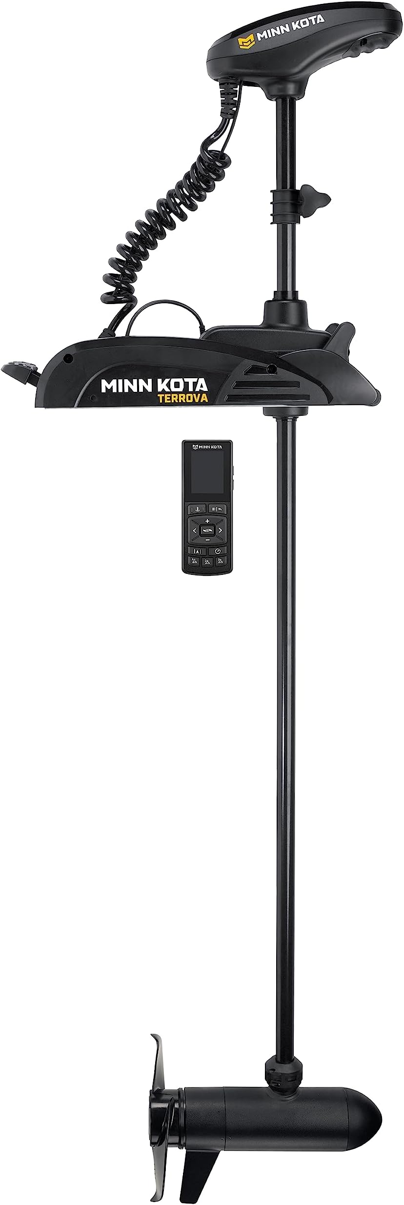 Minn Kota Terrova Bow-Mount Electric Trolling Motor with GPS, Spot-Lock – 80 Lb. Thrust, 60 in. Shaft, Freshwater