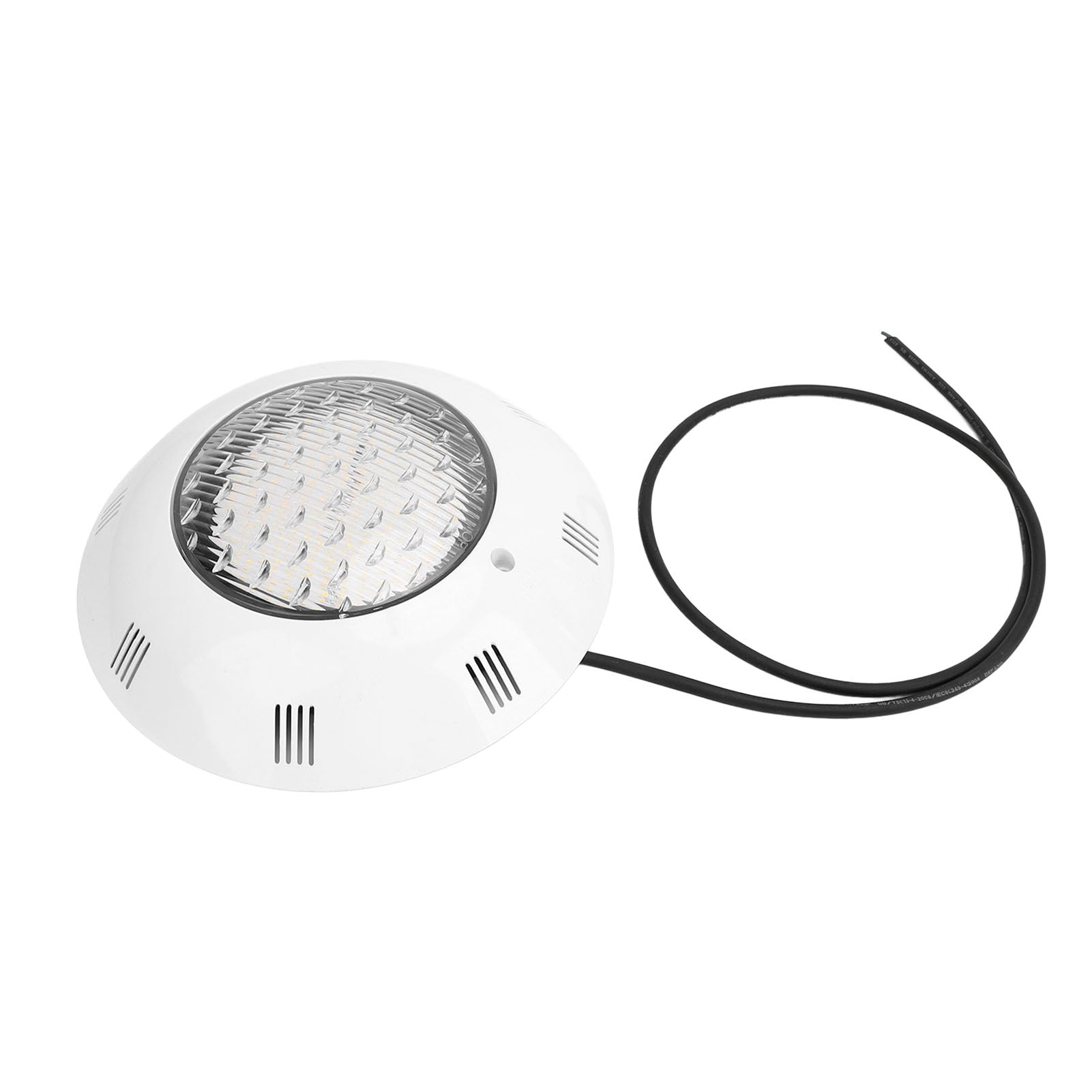 Luces LED para piscina AC12V, luz subacuática para piscina, iluminación de paisaje sumergible IP68 con soporte, material ABS duradero para piscinas interiores y exteriores (Blanco cálido 9W)