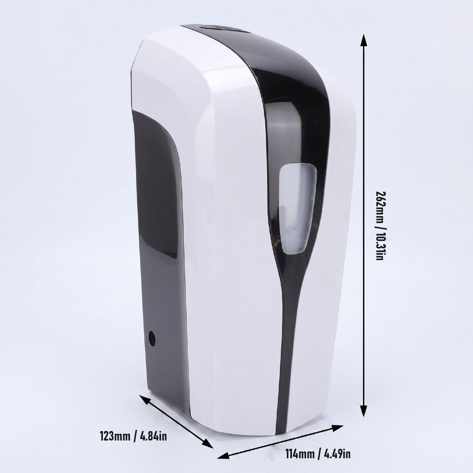 ASHATA Dispenser automatico di sapone liquido, 1000 ml, grande capacità, senza contatto, igienico, per scuole, uffici, case e ristoranti