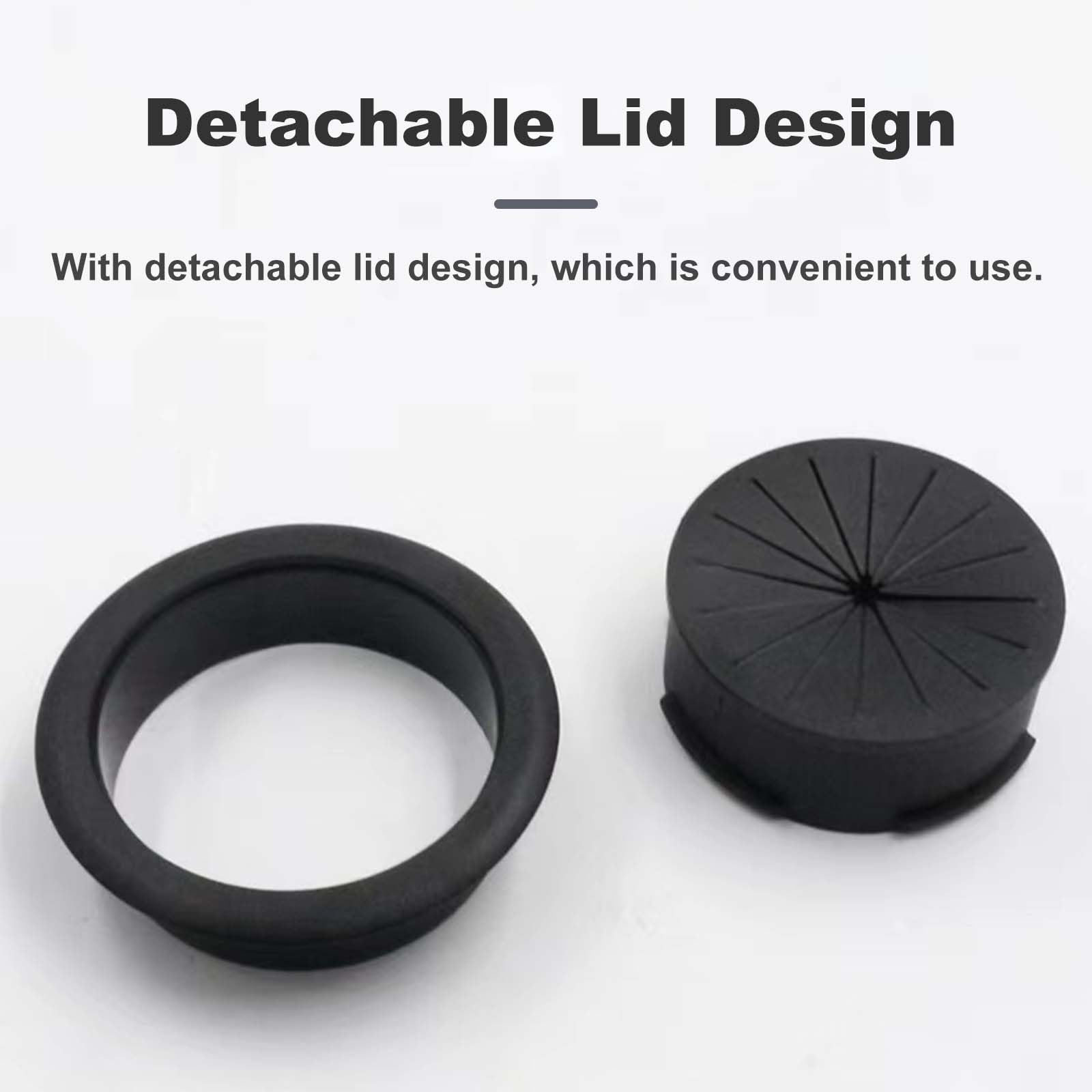 2 Inch Desk Grommets - Cable Management -5