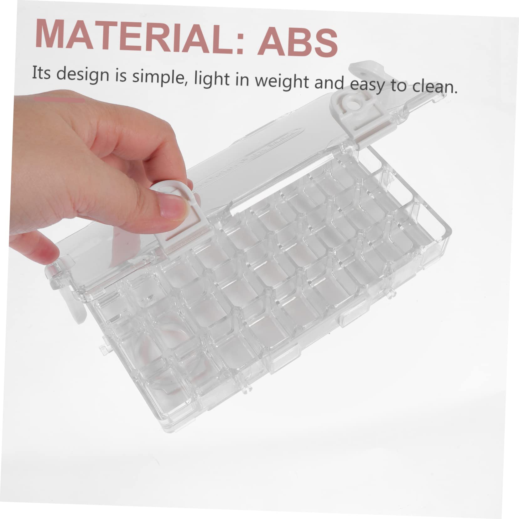 Anneome Caja de Pintura de Acuarela Hermética Placa de Pintura Práctica para Pintores Aficionados y Profesionales Abs Liviana