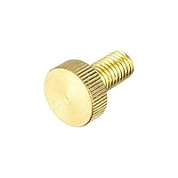 Vista 8 de uxcell Tornillos moleteados para pulgar, pernos planos de latón M8x40mm, sujetadores para PC, electrónico, mecánico