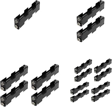 4 AA Battery Holder, 6V Output, Compatible with Garrett Metal Detectors GTA GTAx GTX GTP GTI PRO Gold ATX 8