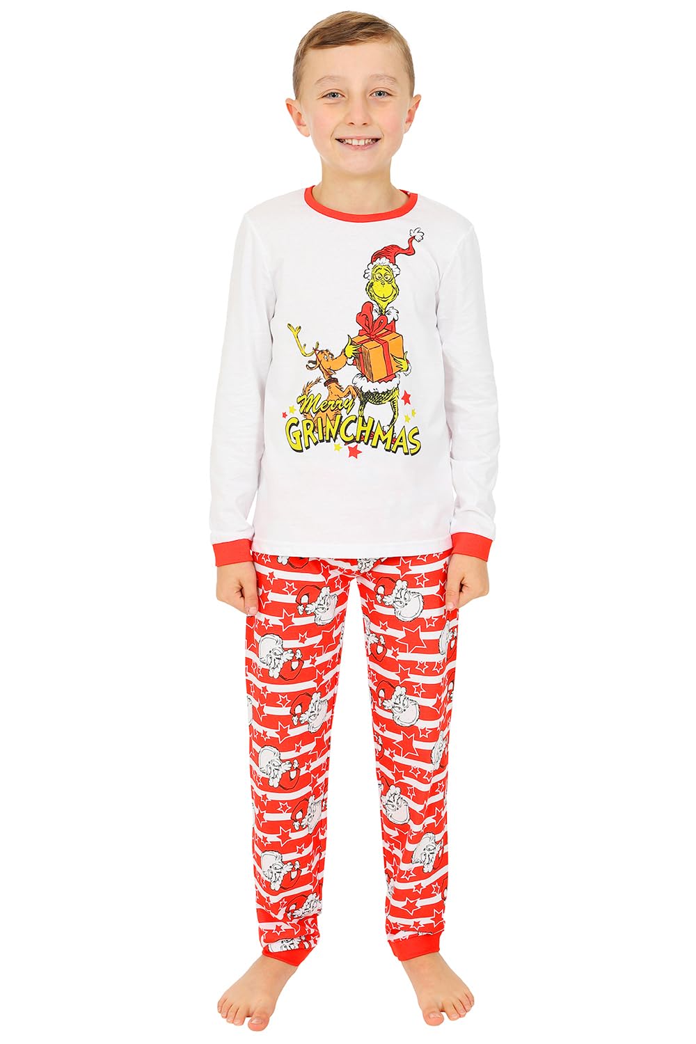 The Grinch Grinchmas - Pijama largo familiar de Navidad a juego