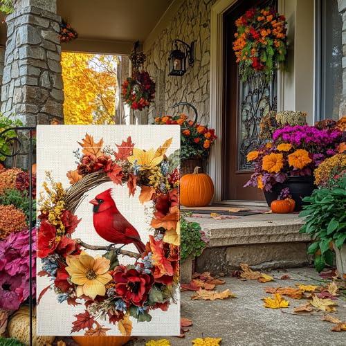 Drapeau de jardin décoration maison cadeau vacances automne - 4