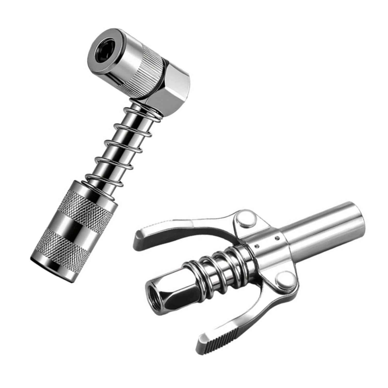 Msioytog A Right Ngled Lubrication Dapter Prevents Fluid Spillage Resistant Lloy Steel Grease Coupler Dapter Needle Nose Grease Tool Dispenser Nozzle