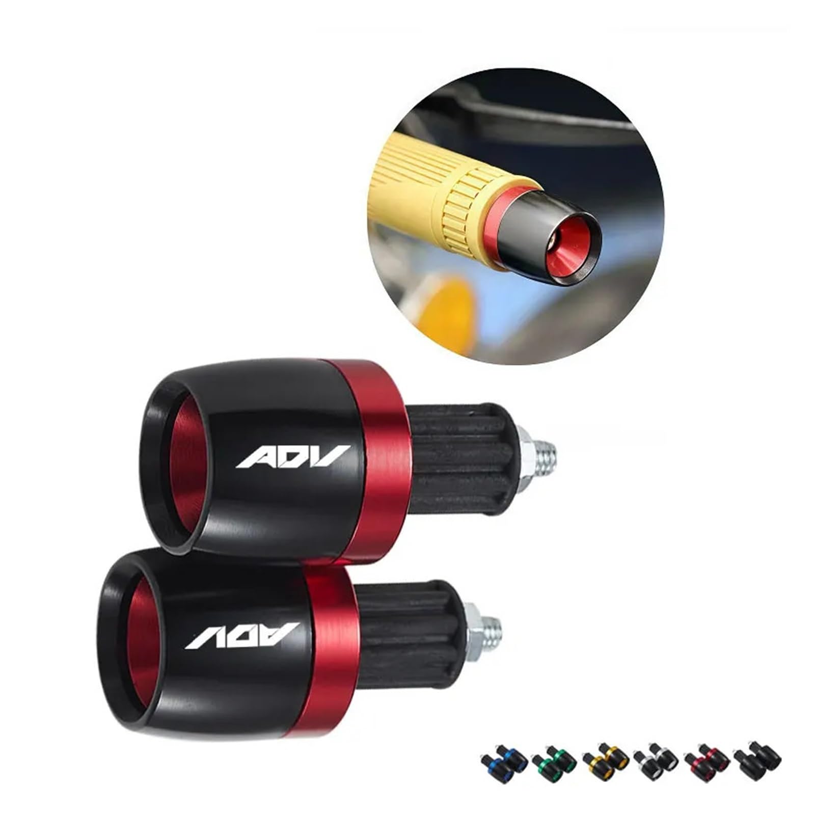 Motorrad-Lenker-Endgewichte Lenkerendgewichte, Lenkergriffkappen Und -stopfen Für Hon& ADV350, ADV160, ADV150, ADV125 Und ADV 350 (Modelljahr 2025)