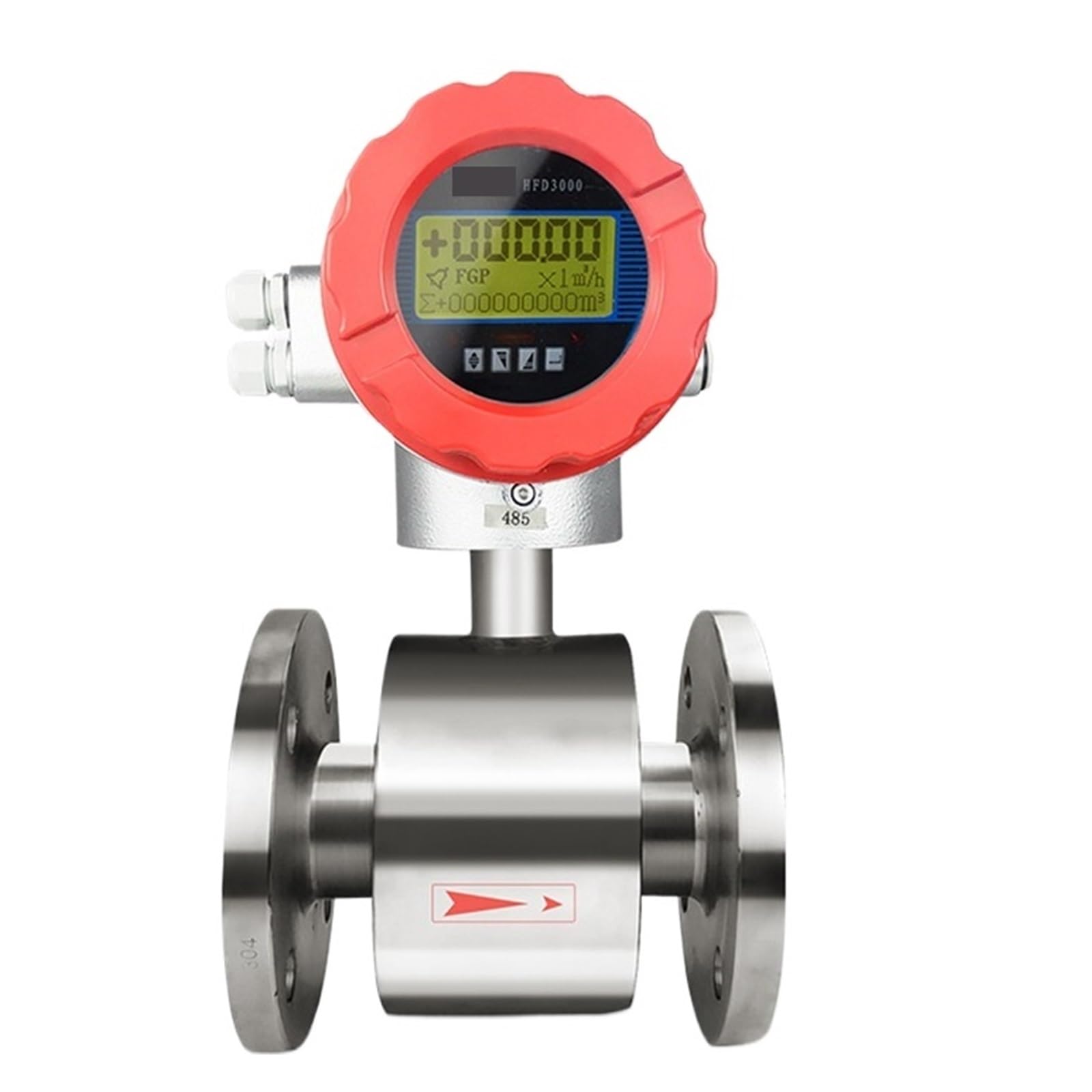KSZHZYMGX DN25 DN32 DN50 DN100 Electromagnetic Water Flow Meter RS485 Pulse 4-20mA Magnetic Flowmeter(DN20 24VDC)
