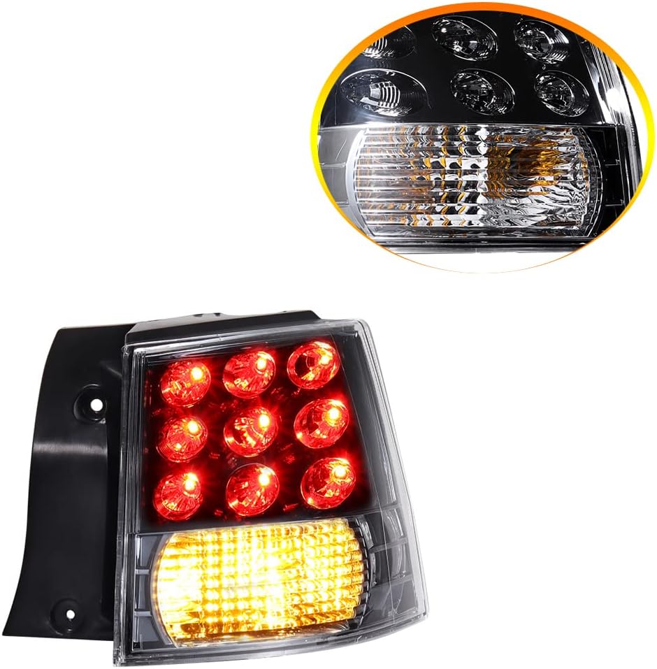 Astra Depot 1PC Outer Tail Light Compatible For Mitsubishi Outlander EX 2007 08-2013 Right Side Rear Brake Stop Running Turn Signal Indicator Lamp