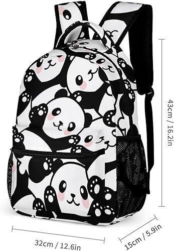 Miniatura 7 de Mochila de panda para niños, niñas, niños, escuela, 16 pulgadas, mochila de panda para la escuela, Mochila Panda2, Mochilas Daypack