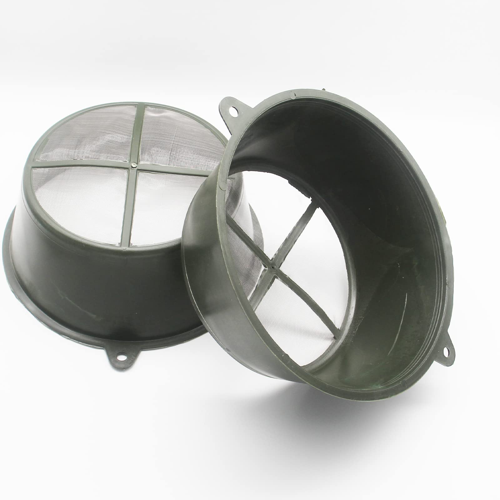 Filtro de 150 micras para pintura y canalón hecho con malla de nailon industrial de 28 cm