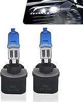 Vista 1 de Pack-2 Bombillas halógenas para automóvil, luces de conducción de cuarzo, bombillas antiniebla delanteras de 100 W, repuesto de bombilla, luces