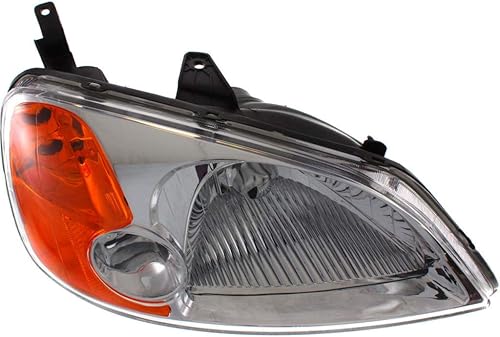 Miniatura 6 de KarParts360 Para Honda Civic Conjunto de faros delanteros 2001 2002 2003 lado del pasajero  HO2503116