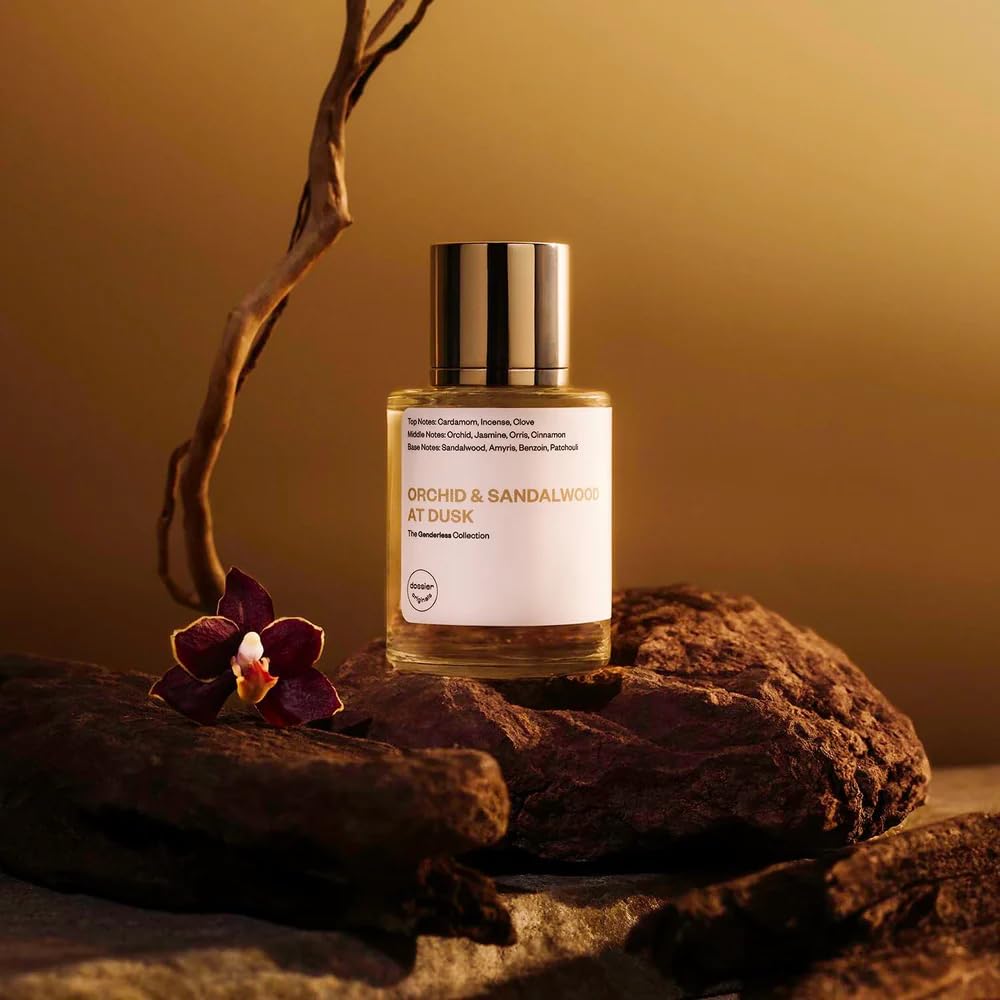 Dossier Original Eau de Parfum - Orchid & Sandalwood at Dusk - Unisex - 50 ML Long-lasting Perfume Crafted in France - Image 6