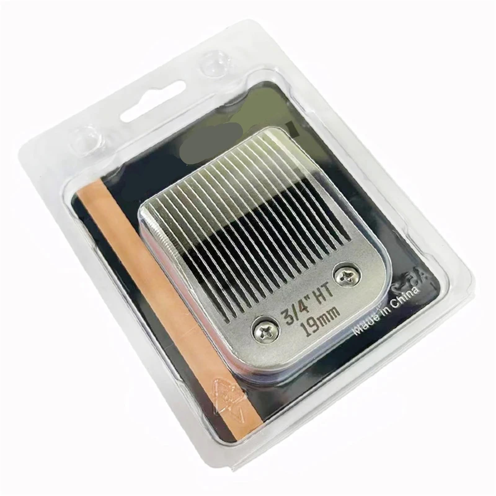 Cuchilla De Cerámica Desmontable for Peluquería Canina HT De 3/4 Pulgadas, Compatible Con Oster,A5,Compatible Con Wahl,cortauñas for Animales De La Serie KM(3-4 HT 2PC)