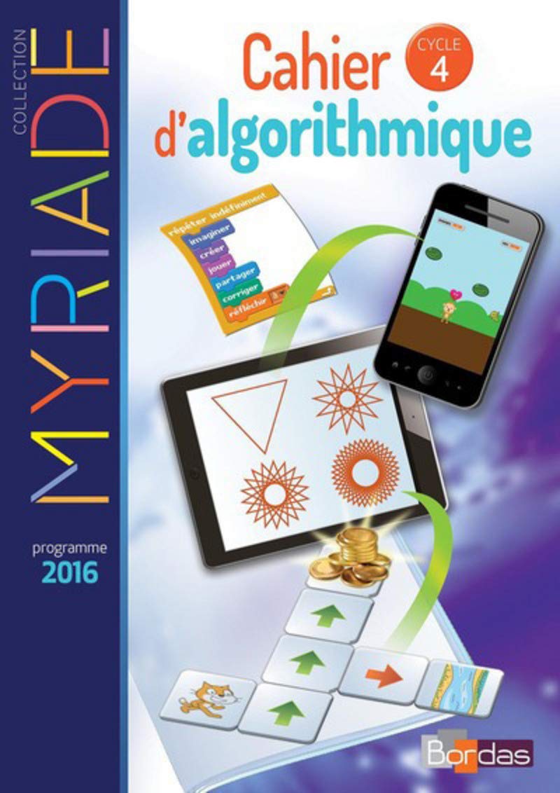 Manuel De Maths 5ème Myriade En Ligne Amazon.fr - Myriade - Cahier d'algorithmique - Mathématiques Cycle 4 -  Boullis, Marc, Percot, Stéphane - Livres