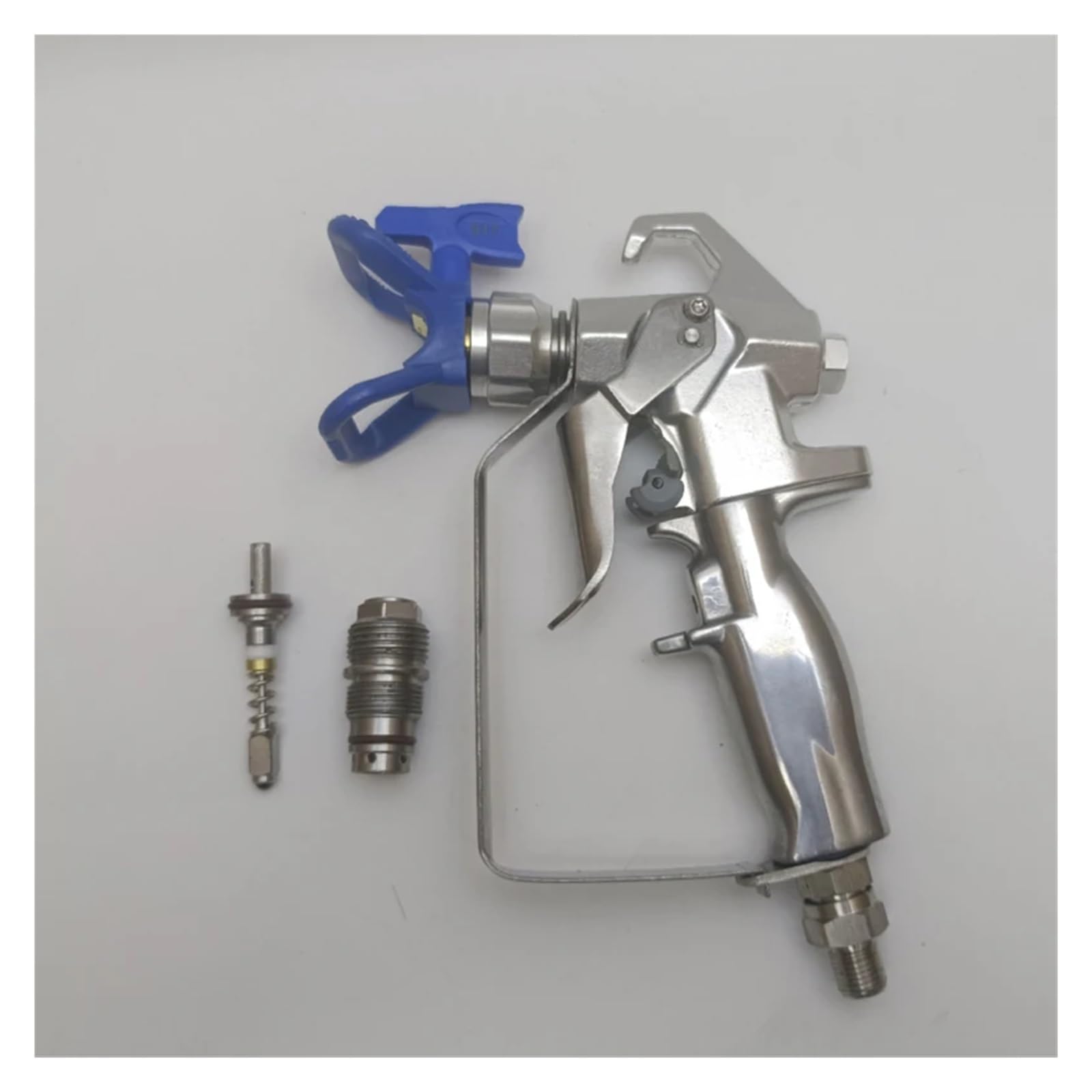 Pistolet malarski, 288420 2-palcowy pistolet natryskowy do farb bezpowietrznych 3600 Psi 24,8 MP X-Tip 517 z filtrami ochronnymi do wysokociśnieniowego natrysku farby do ściany, mebli, na zewnątrz, do