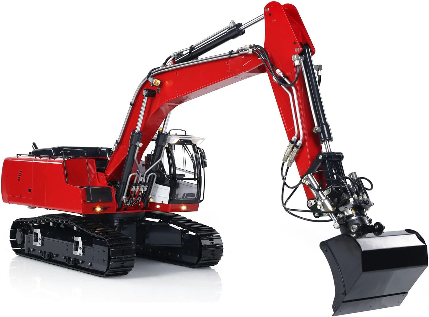 Metal Hydraulic Grab for DIY 1/14 946 946-3 Tracked Wheeled Rc Excavator Model (MTM-BA-946-TiltableBucket-ARTR-RW)