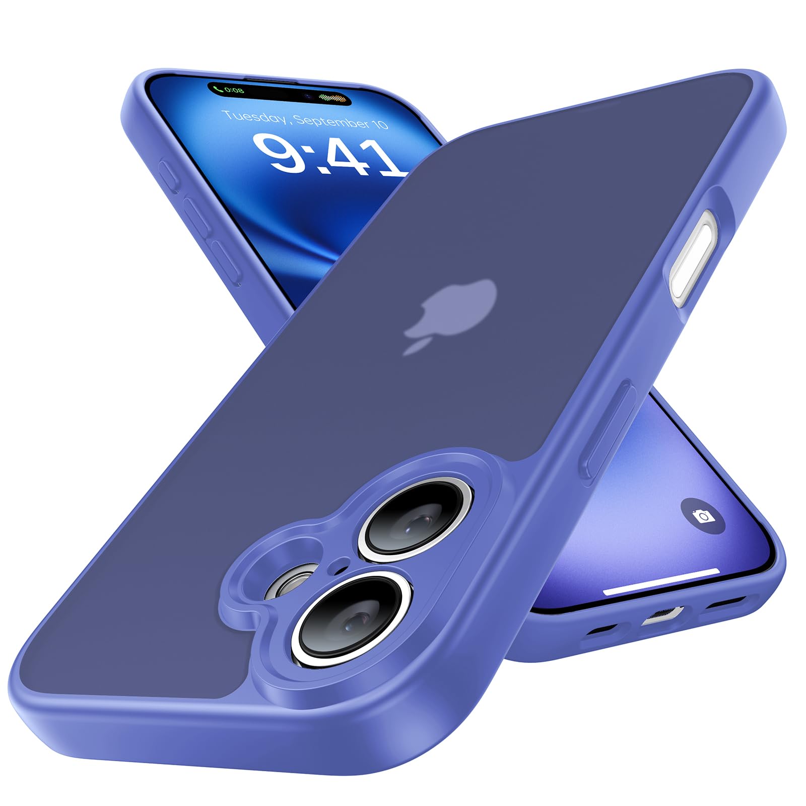 Coque antichoc iPhone 16 fine et translucide pour protéger des chutes lourdes - 8