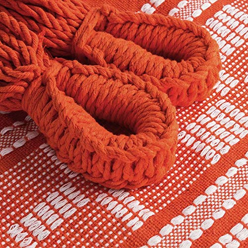 Rede de Dormir Casal Pernambucana Laranja Escuro