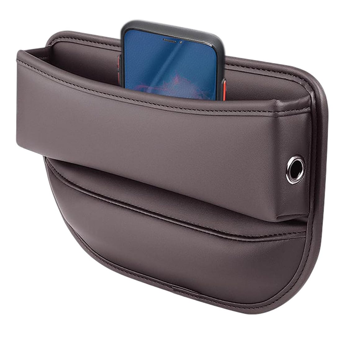 Organizador De Bolsillo Lateral Para Asiento De Coche: Relleno Hueco Universal, Con Orificio Para Cable - Compatible Con Saab 9-3, 9-5, 900