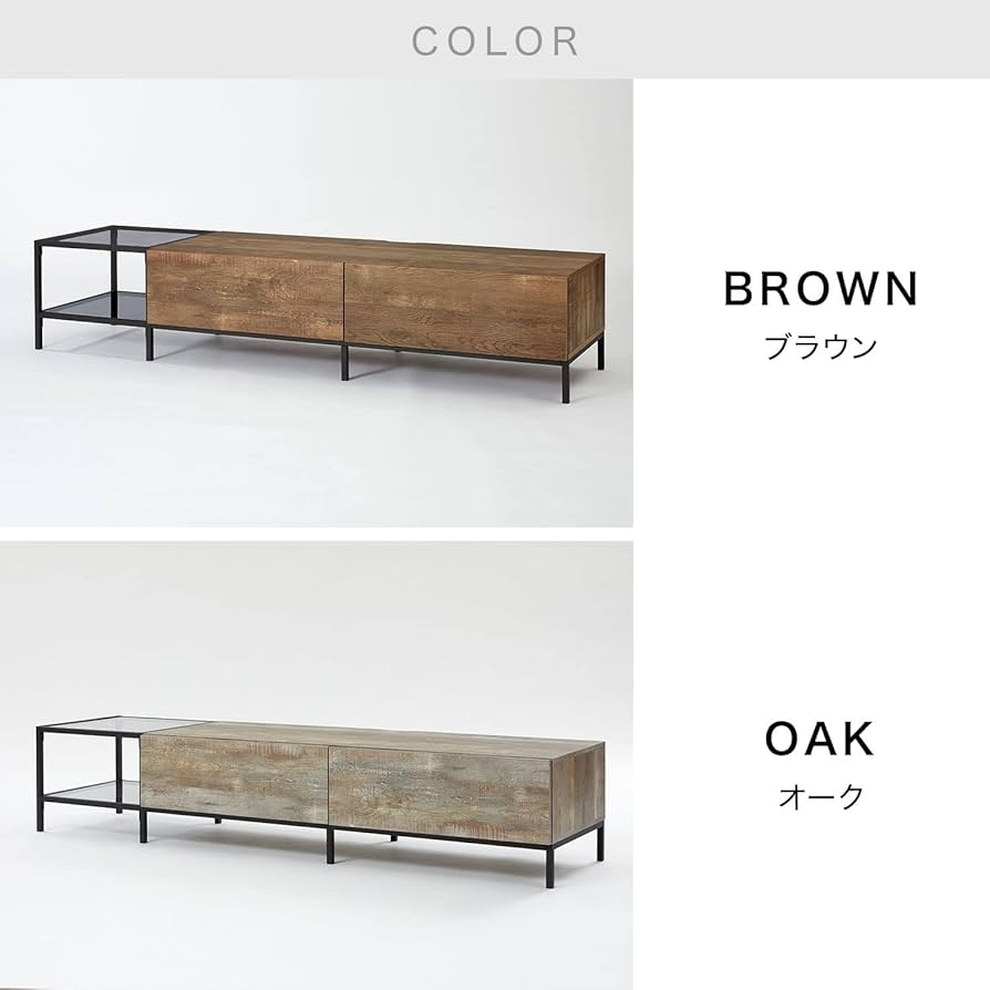 Amazon｜LOWYA ロウヤ テレビ台 TV台 テレビボード 木目調