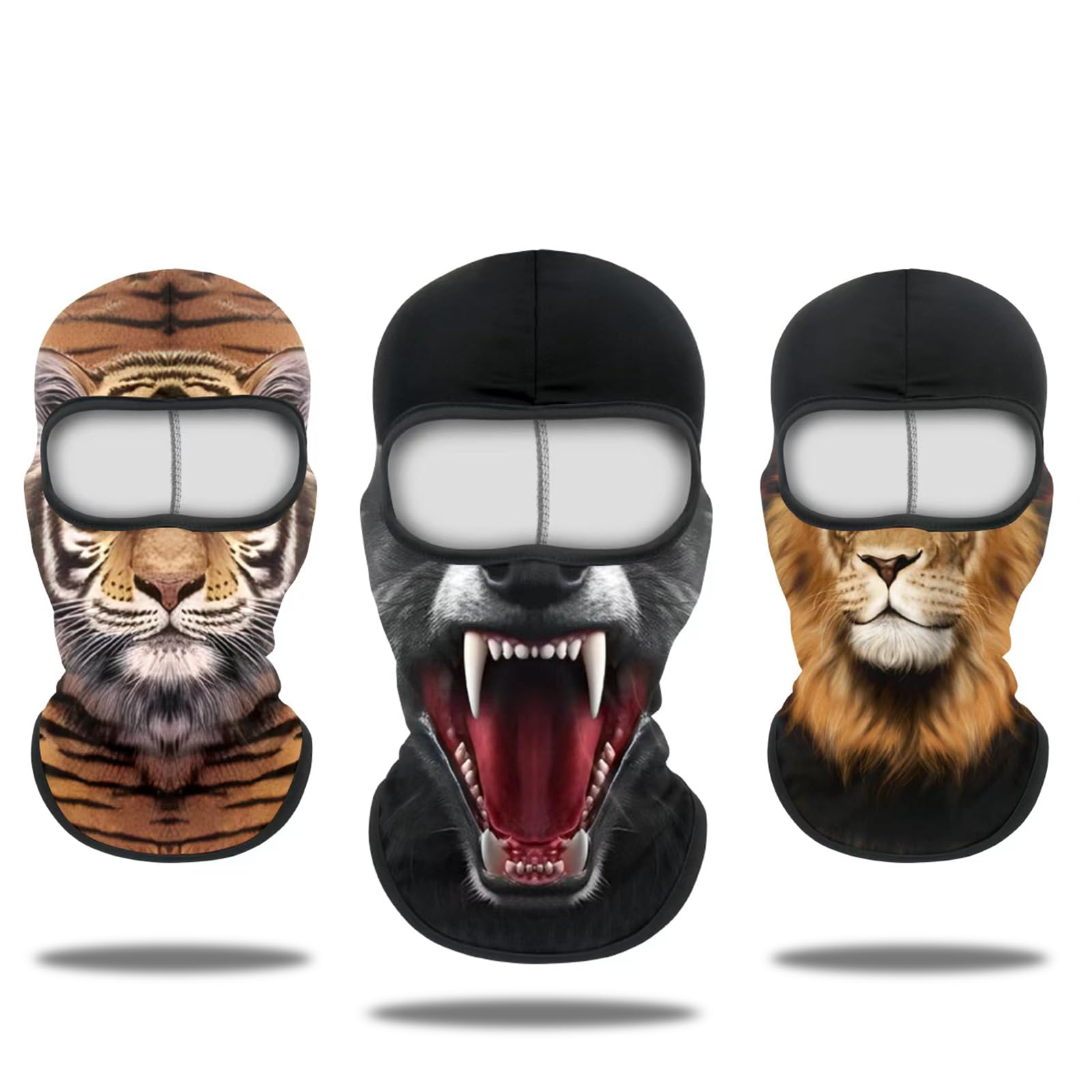 Balaclava Mask 3D Print Full Face Mask Cooling Neck Gaiter Sun Protection Face Cover Mask Windproof Ski Mask