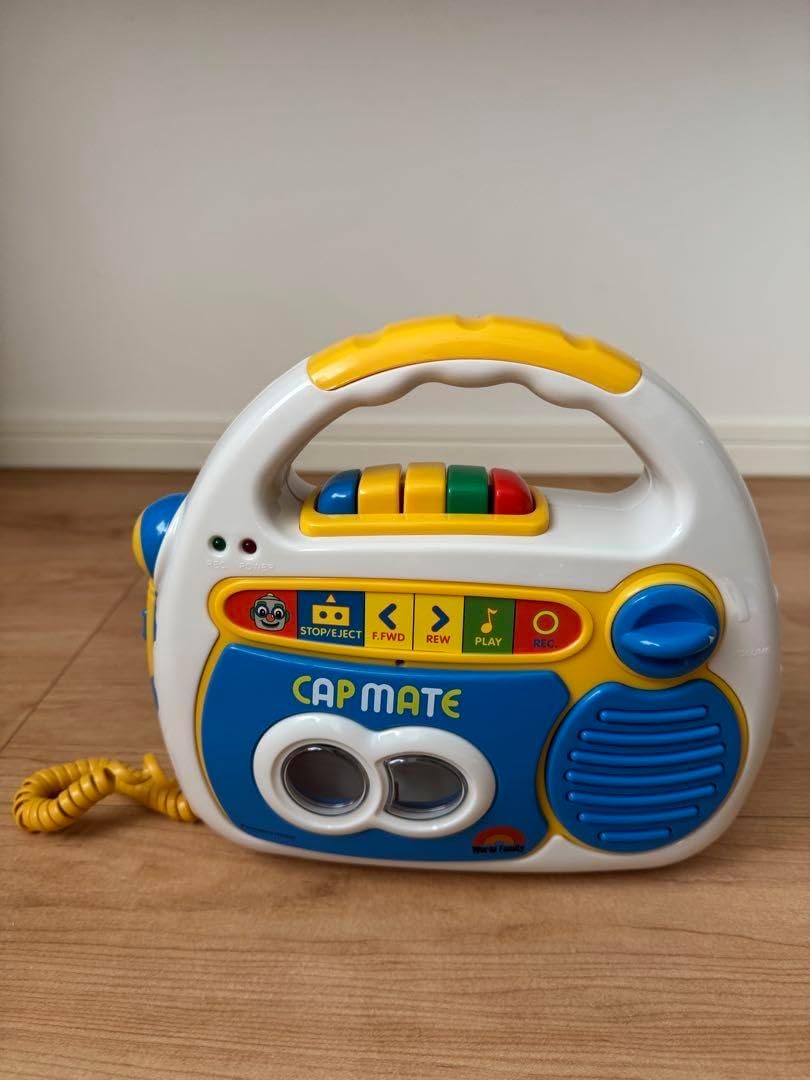 未使用 ワールドファミリー capmateカセットプレーヤー マイク付
