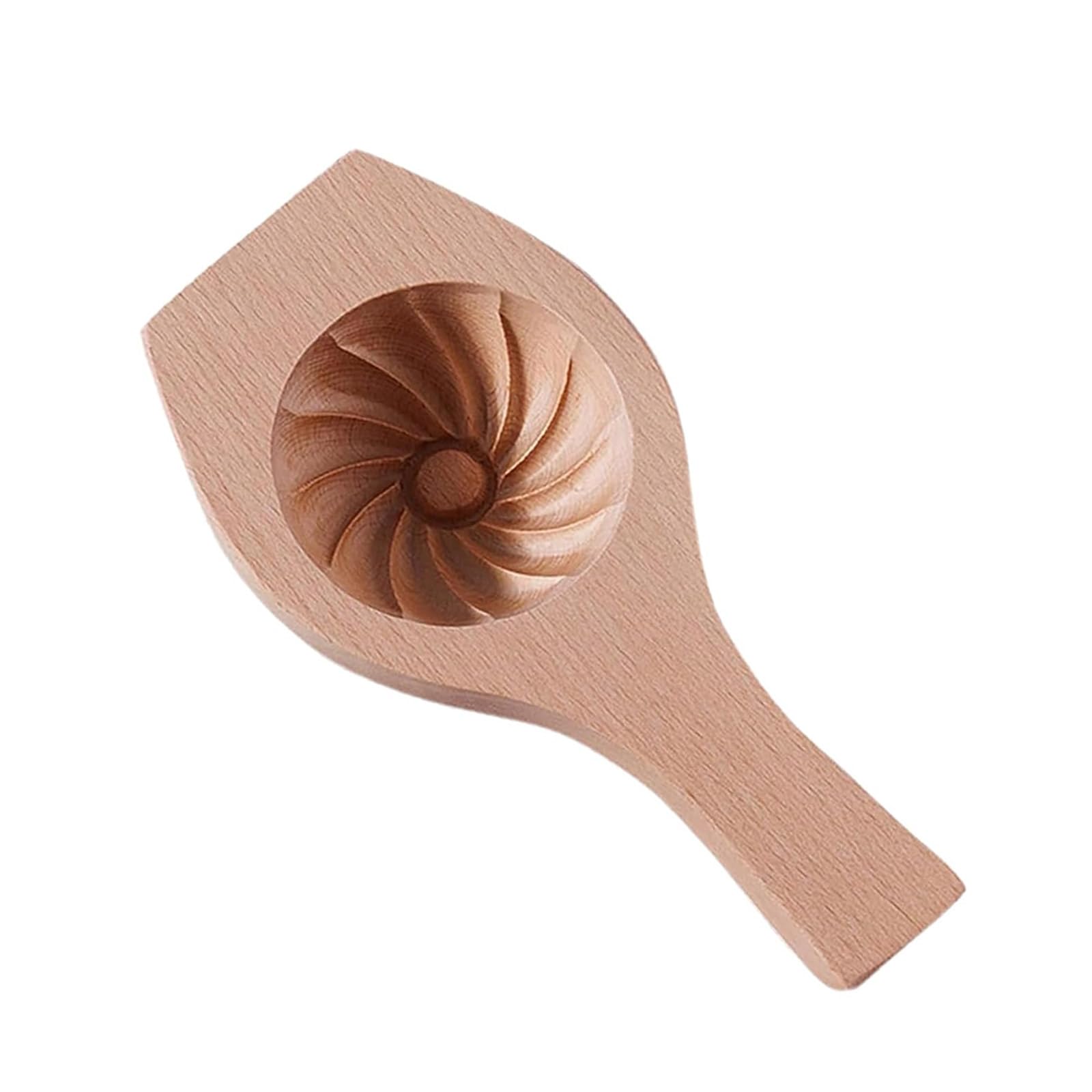 YROHGKPN Handcrafted Wooden Dough Press Tool for Perfect Shape Buns and Pastries Ideal for Kitchen Enthusiasts Wooden Buns Pastries Molds