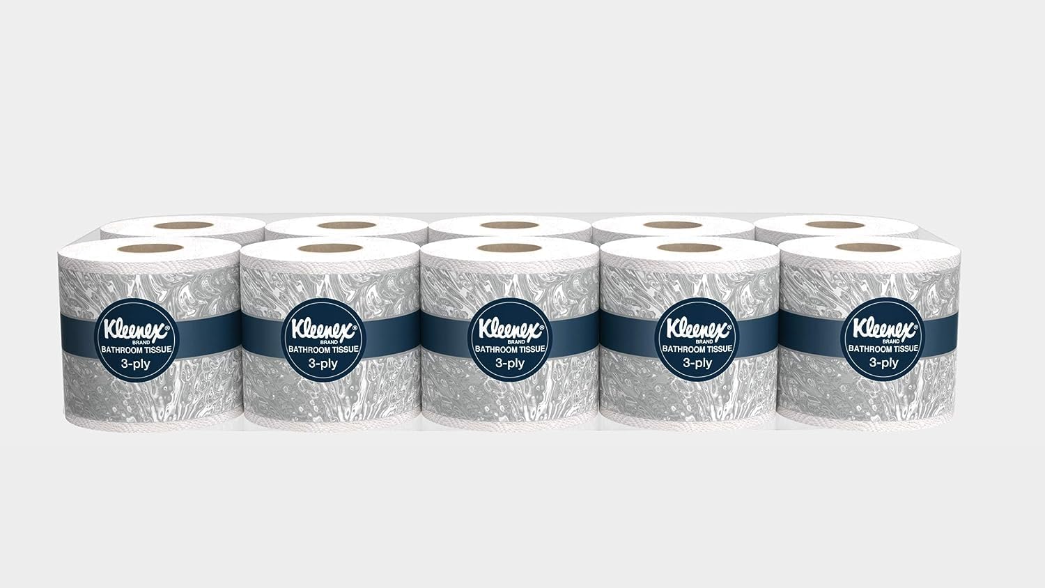 Toilet Tissue 82026 - 3 ply Toilet Paper - 10 Tissue Rolls x 240 Pulls - Sheet Size 11 x 10 cm (2,400 sheets)