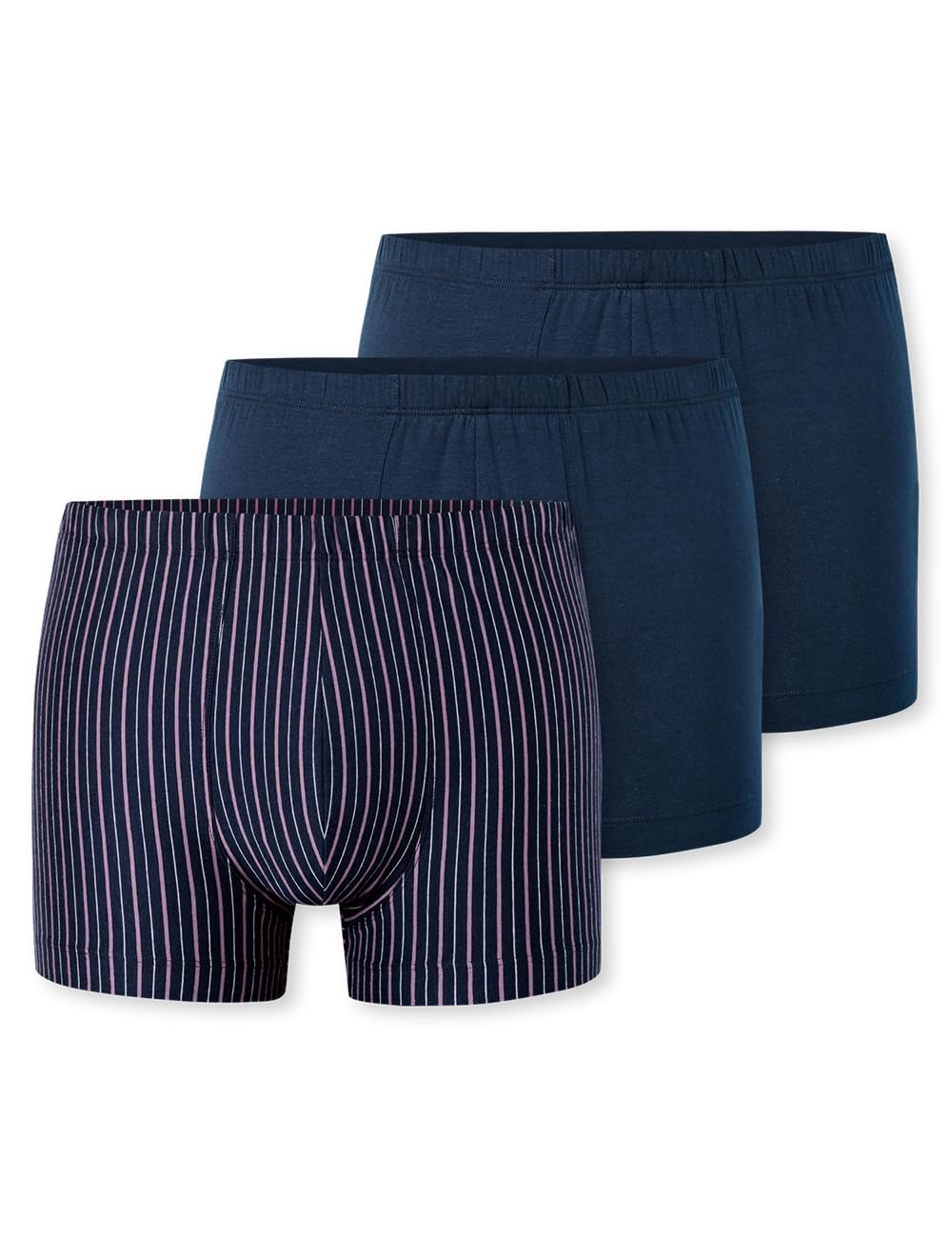 Schiesser Herren 3 PACK Unterwäsche Shorts mit weichem Bund Bio Baumwolle Multipack - 95/5 Organic