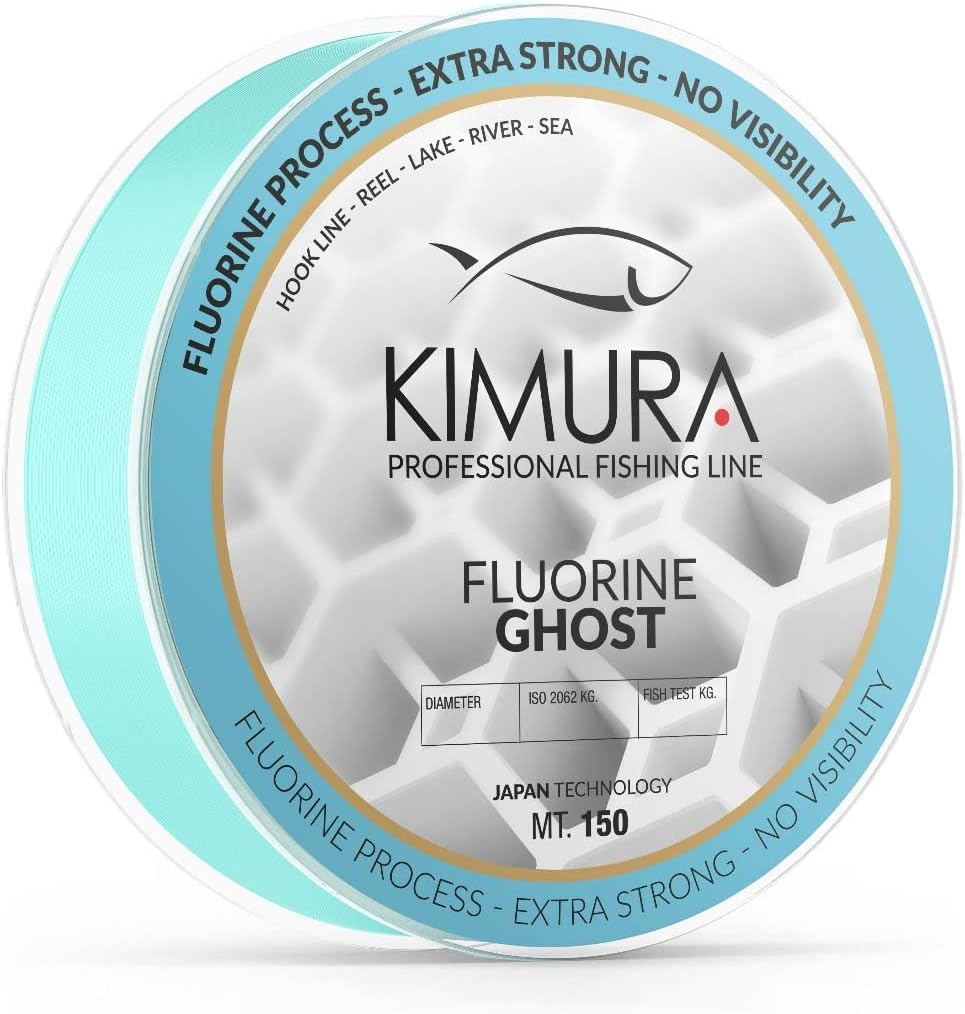 KIMURA Fluorine Ghost Unisex Adult Fishing Single Wire Cristal Fluo 0.128
