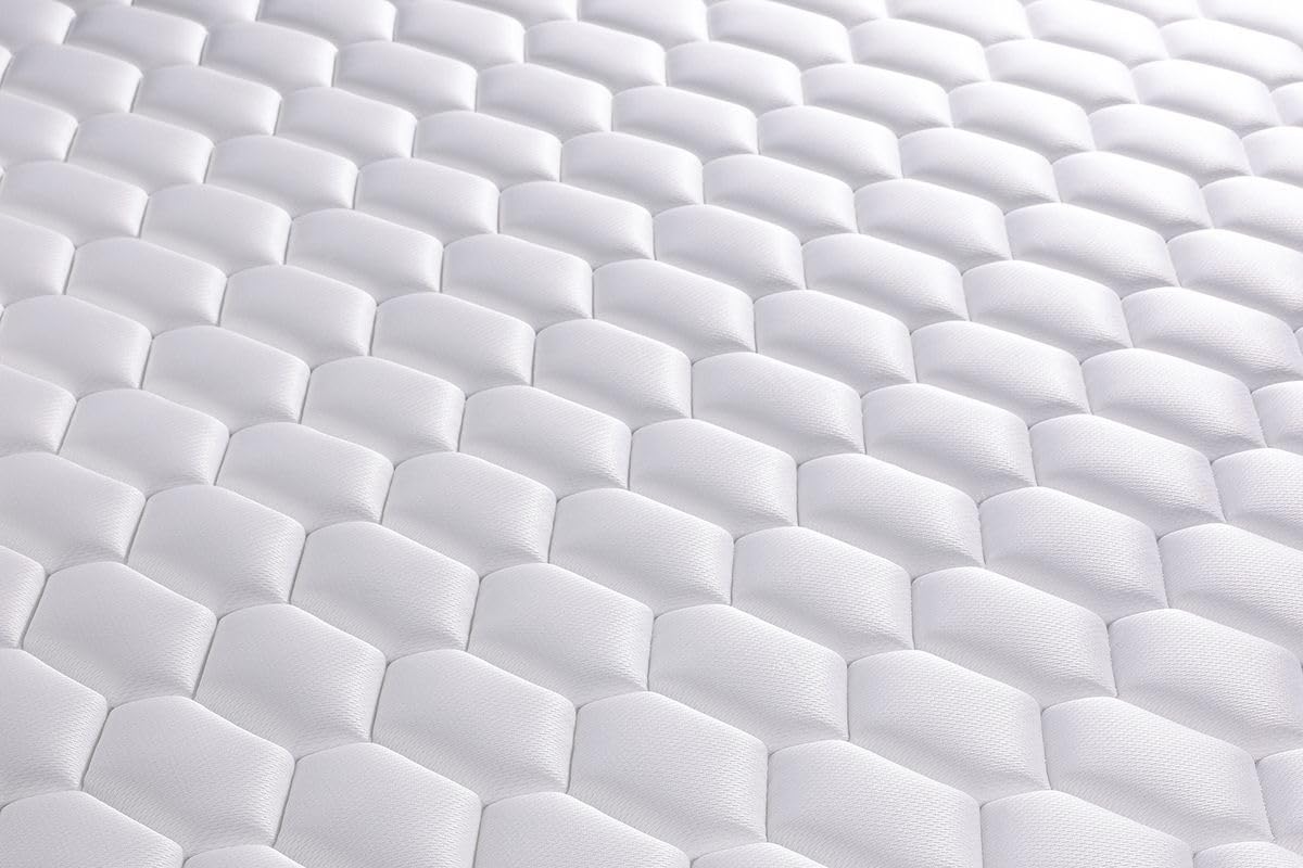 Ensemble Double sommier + Matelas Energy Ressorts ensachés et mémoire de Forme 160x200 | Epaisseur : 22 cm | Confort : Ferme