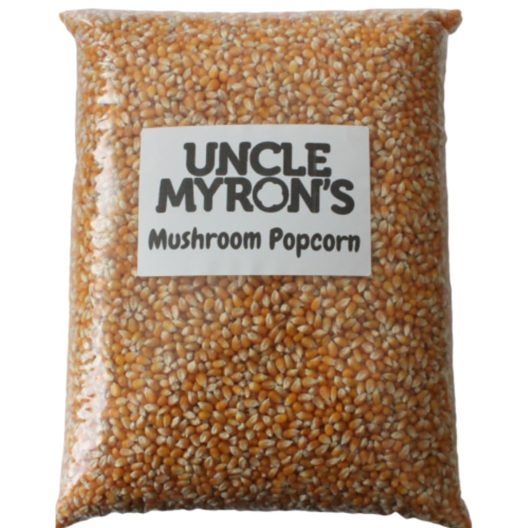 Uncle Myron's Mushroom Popcorn, 10 lb Bag, Mushroom Popcorn