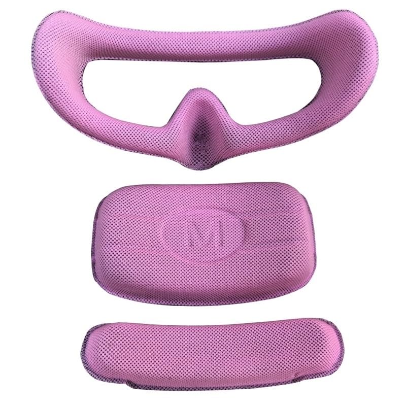Compatibile con DJI Goggles 3 Copertura cuscino facciale | Spugna morbida, antipolvere, confortevole, sostituibile(E)
