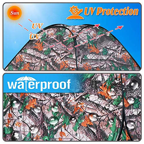 Bztang Explorer Outdoors 3-4 Persons Camouflage Camping Hiking Easy Setup Instant Pop Up Tent #TOP7
