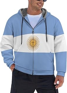 Men's Casual Jacket with Hat Portugal Flag Sweatshirt Warmth And Thick Autumn And Winter Hoodies for Unisex Tops