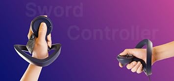 Pimax Sword Motion Controllers for Pimax Artisan, 5K, 8K Series, HTC Vive Pro, Pro 2, Cosmos Elite, Valve Index and Varjo VR Headset