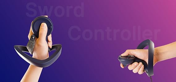 Pimax Sword Motion Controllers for Pimax Artisan, 5K, 8K Series, HTC Vive Pro, Pro 2, Cosmos Elite, Valve Index and Varjo VR Headset