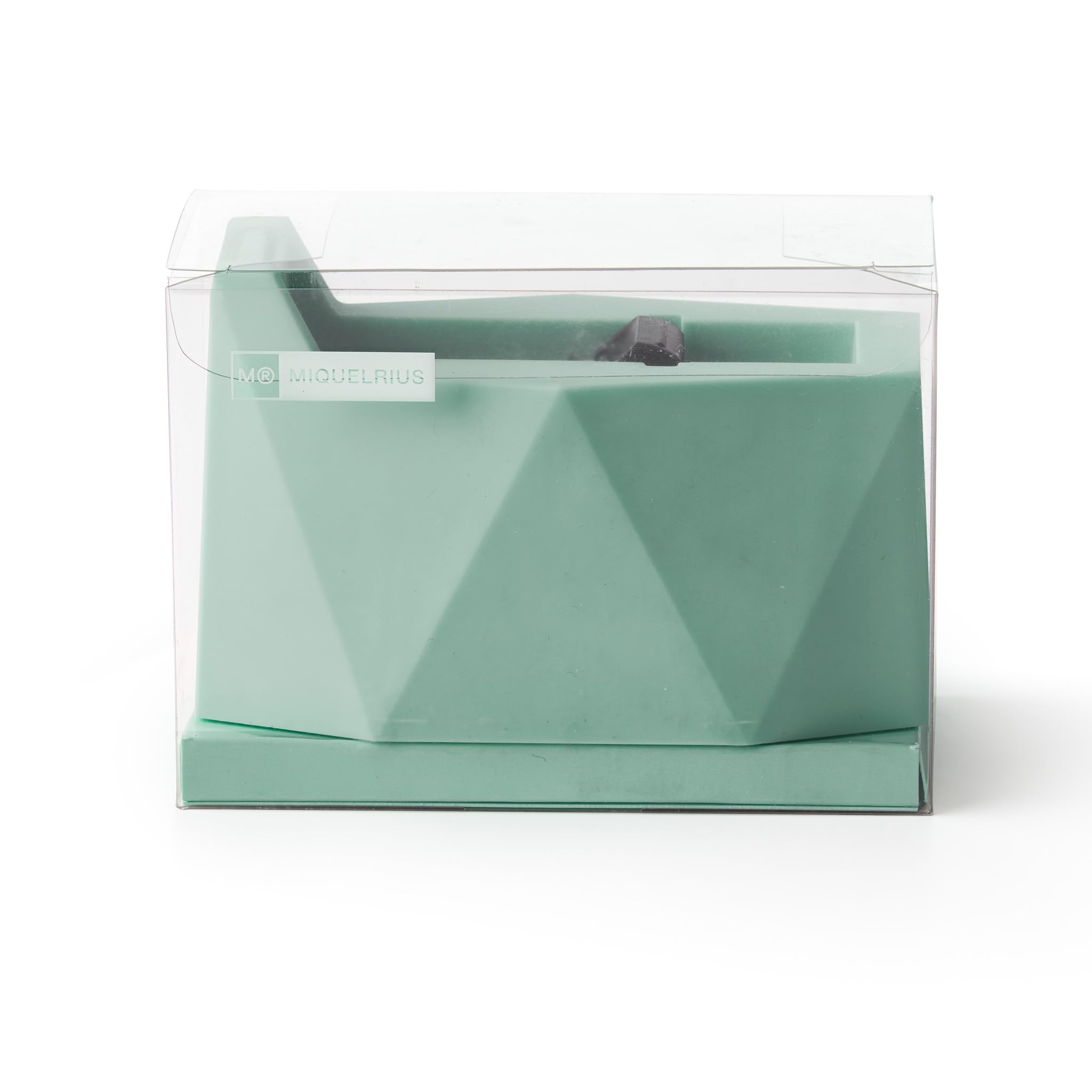 Miquelrius Dispensador de cinta adhesiva Porta celo oficina manualidades Soporte estable diseño compacto washi tape material escolar verde