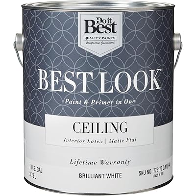 Best Look Flat White Ceiling Paint — product image