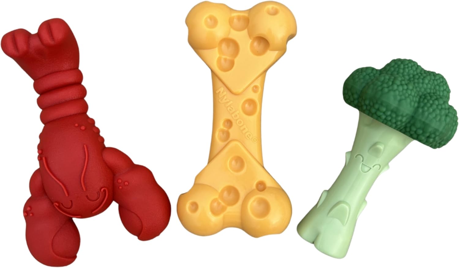 Nylabone Power Chew Dog Chew Toy Pack Bundle Fun & Cute Dog Toys for Aggressive