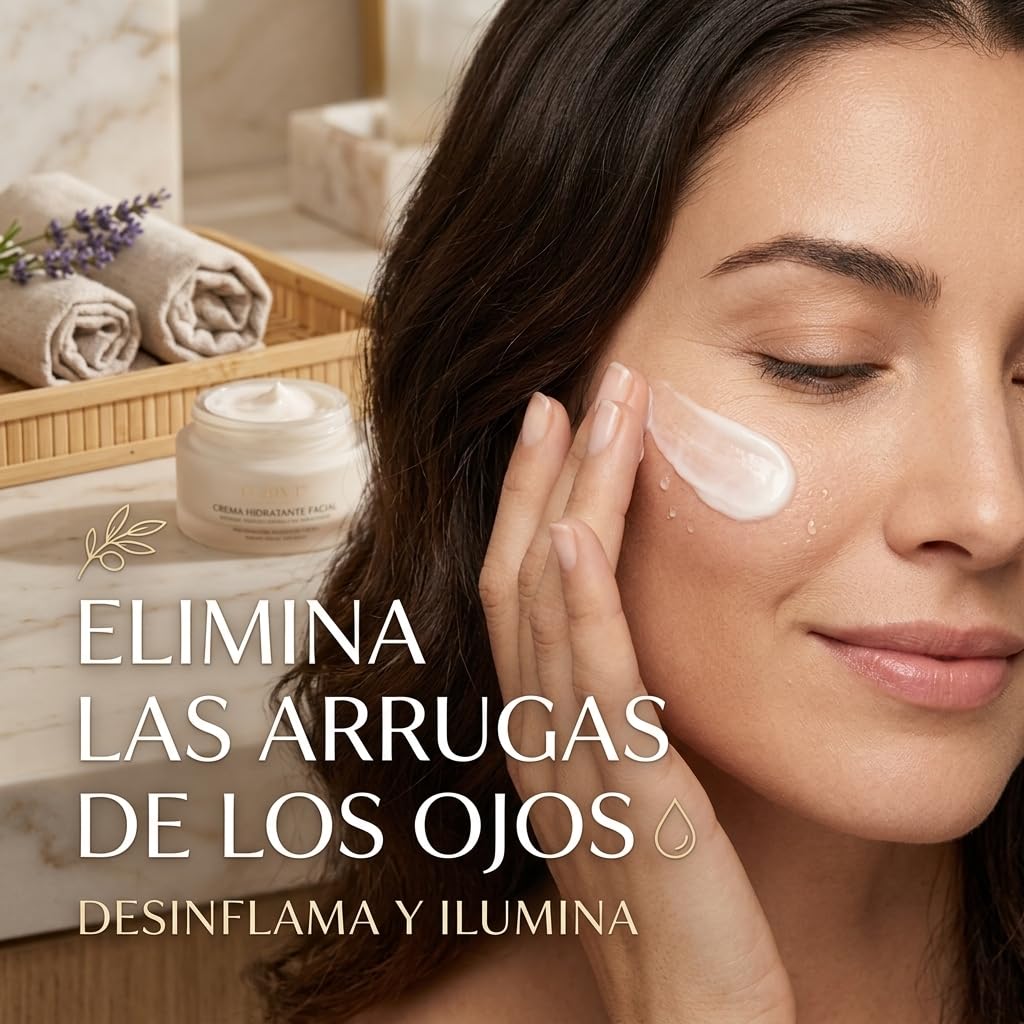Koriderm Crema Antiarrugas Facial Antienvejecimiento Reafirmante para Reducir Líneas de Expresión y Flacidez Tratamiento Rejuvenecedor de Día y Noche para Rostro y Cuello (1 pcs)