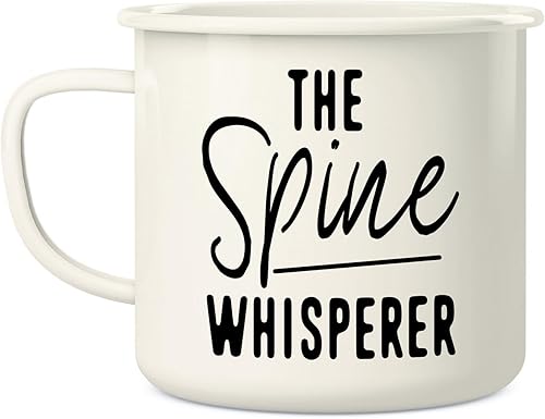 Miniatura 2 de Retreez Taza divertida The Spine Whisperer, quiropráctico, doctor y estudiante, 16 onzas, esmalte de acero inoxidable, para campamento, fogata,